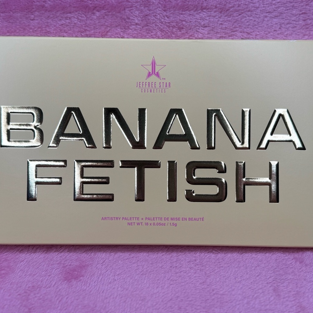New! Banana Fetish Jeffree Star Eyeshadow Palette BNIB NWT Vaulted - Picture 2 of 10